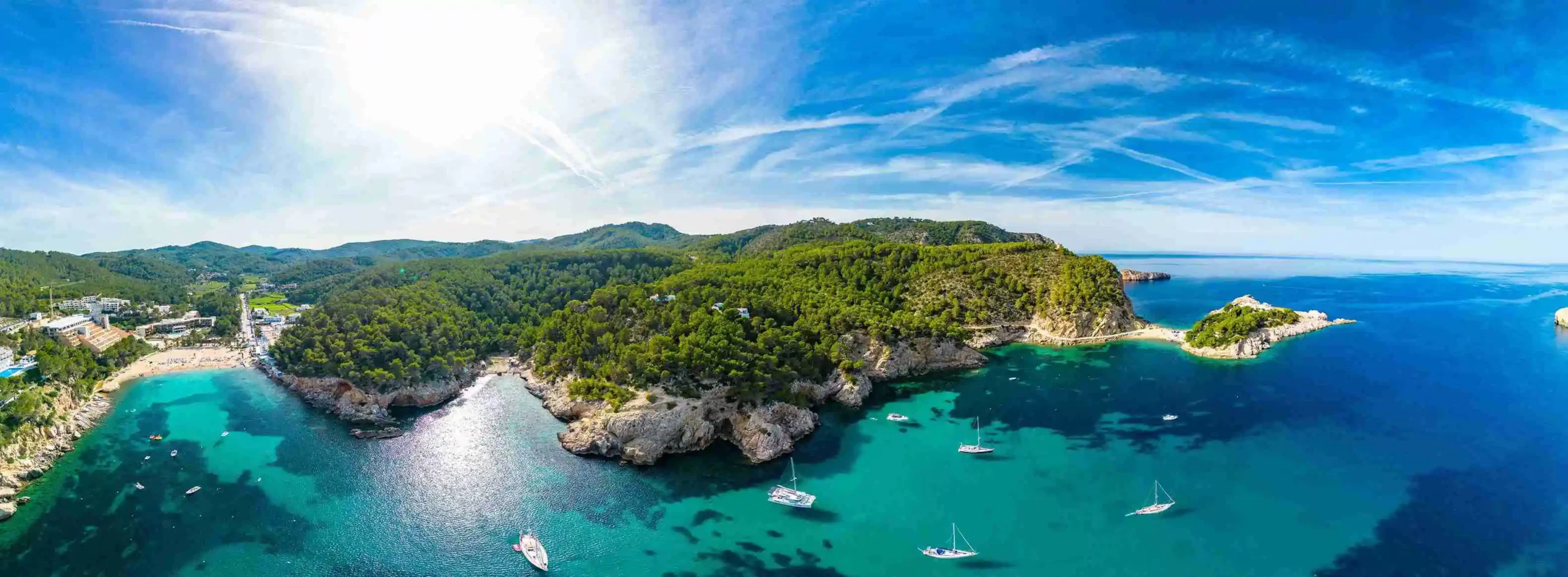 Ausblick auf Ibiza